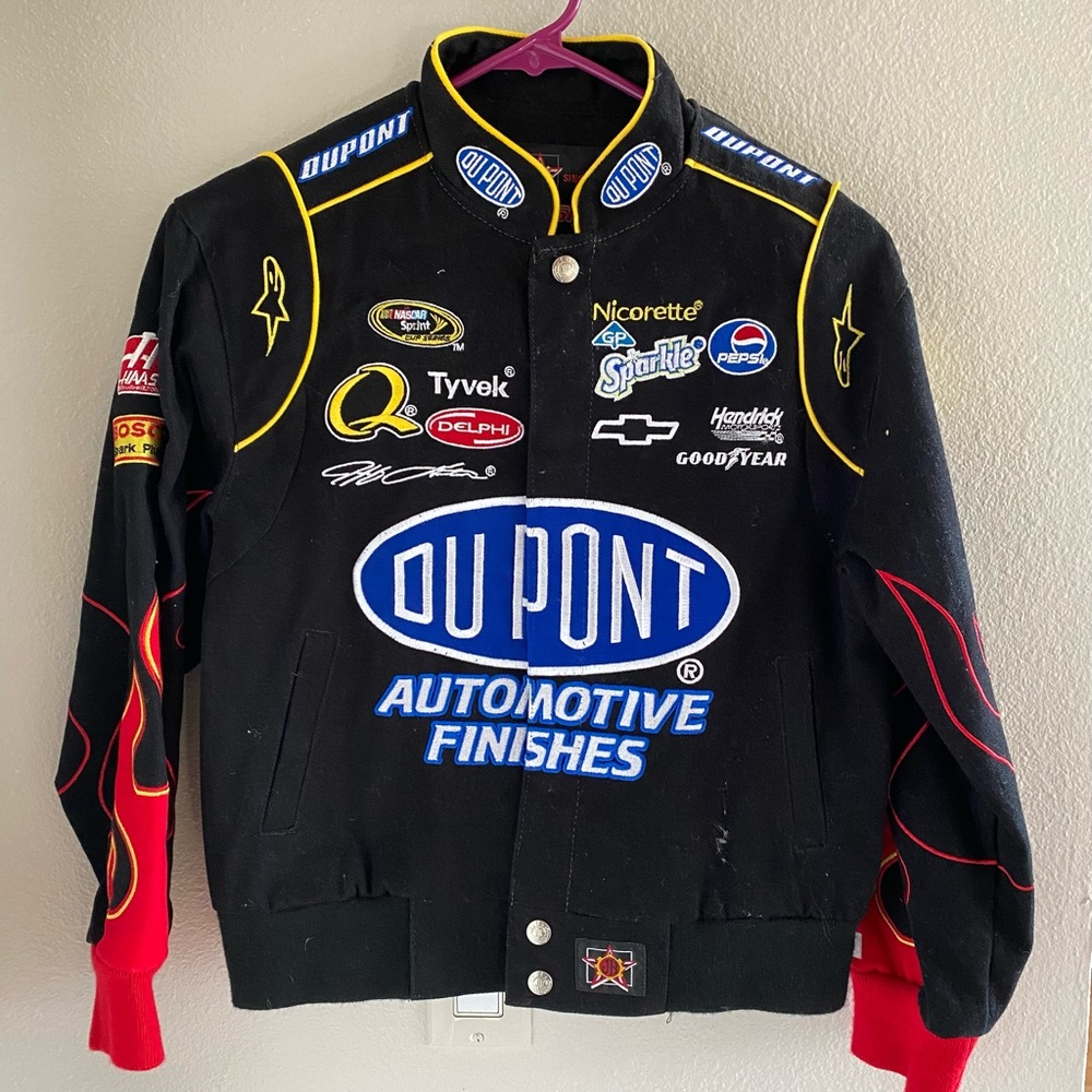 Jeff Gordon racing jacket kids size 7/8